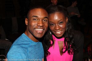 Gerald Caesar and Wonu Ogunfowora Photo