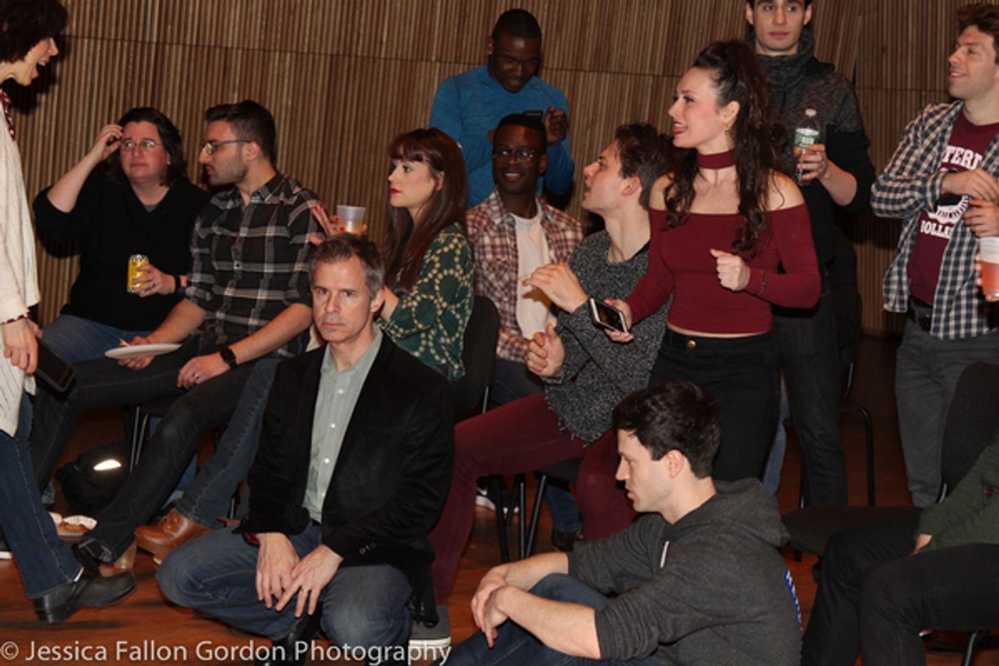 Photo Coverage: A BRONX TALE Company Celebrates Cast Recording Release!  Image