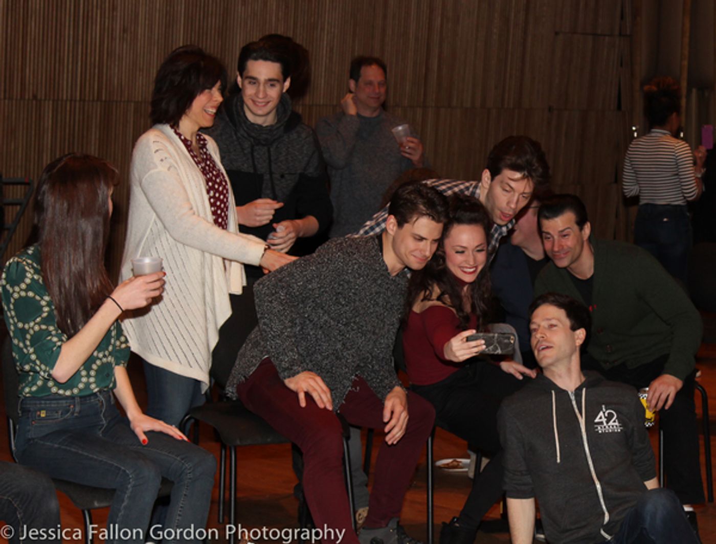 Photo Coverage: A BRONX TALE Company Celebrates Cast Recording Release!  Image