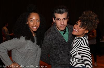 Christiani Pitts, Joey Sorge and Ariana DeBose Photo