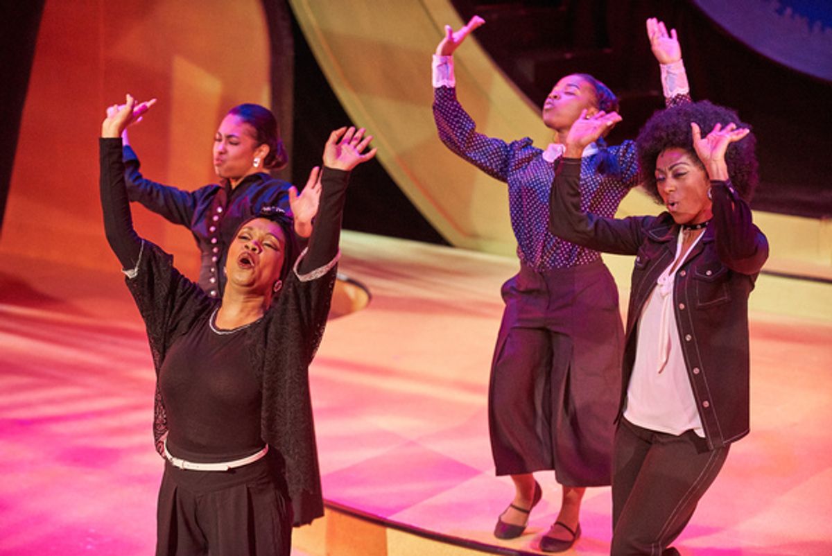 Chani Maisonet, Marliss Amiea, Chelsea Reynolds and Tina Fears at 