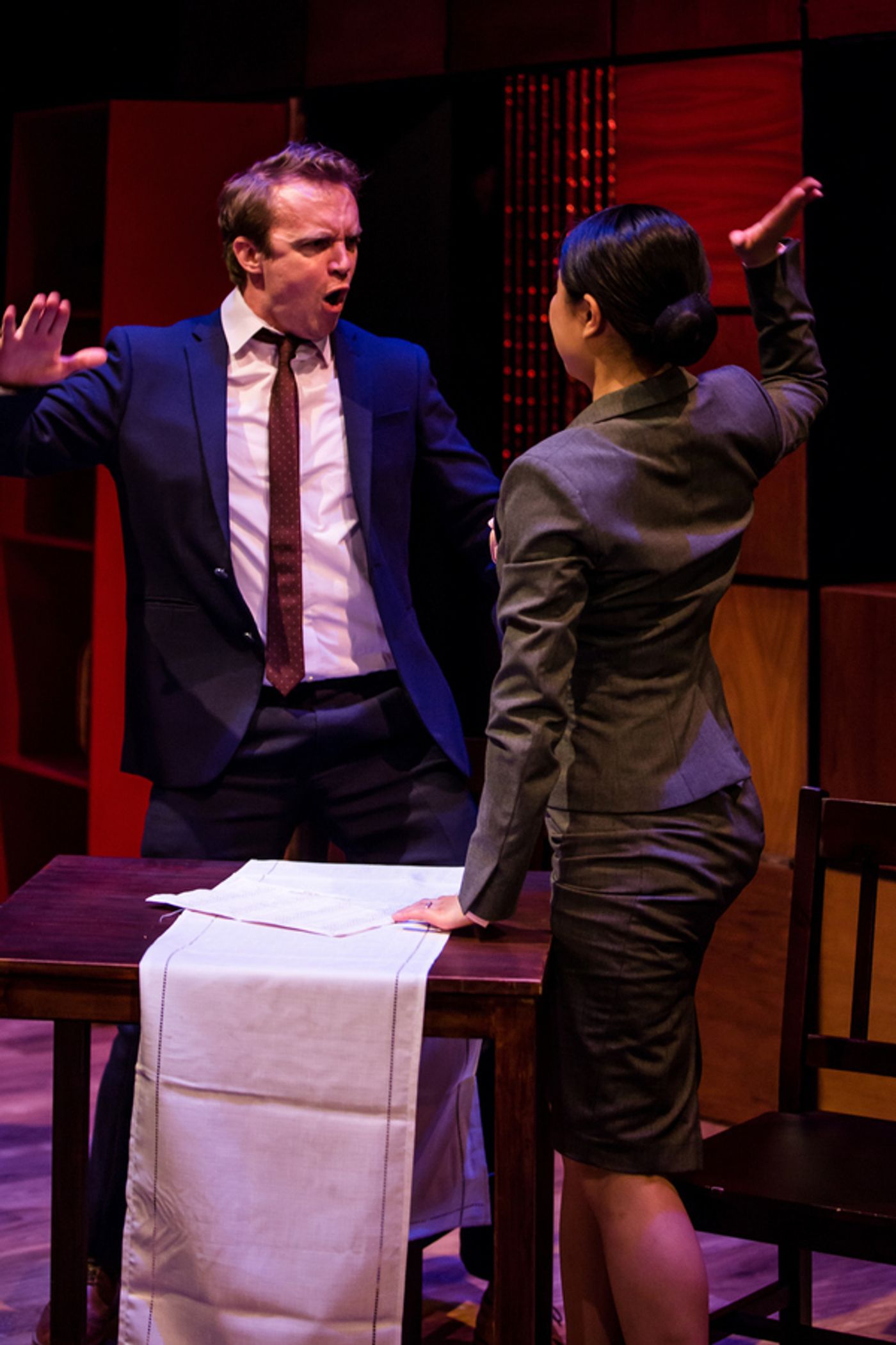 Photo Flash: Bilingual Comedy CHINGLISH Takes the Stage at Park Theater  Image