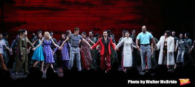 Devin Haw, Katie Rose Clarke, Alistair Brammer, Jon Jon Briones, Eva Noblezada, Nicho Photo