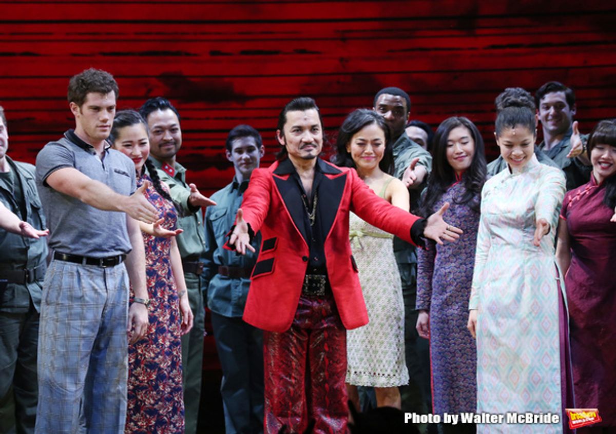  Alistair Brammer, Jon Jon Briones and Eva Noblezada  at 