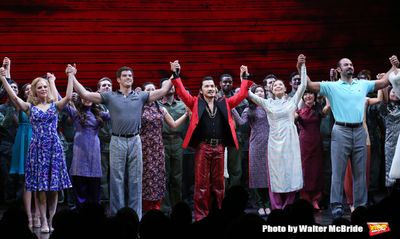 Katie Rose Clarke, Alistair Brammer, Jon Jon Briones, Eva Noblezada, Nicholas Christo Photo