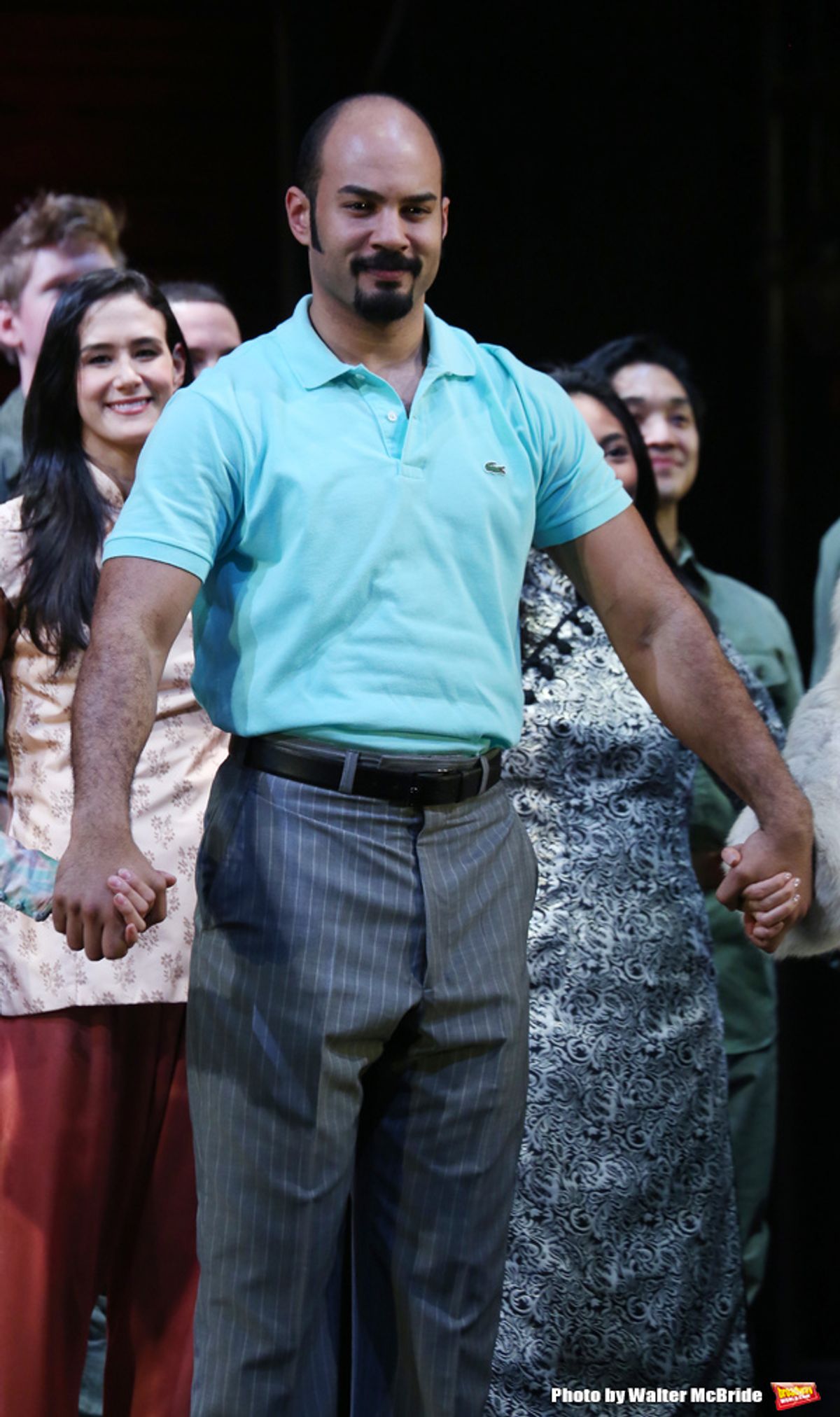 Niccholas Christopher at She's Back! MISS SAIGON Takes Opening Night Bows on Broadway!