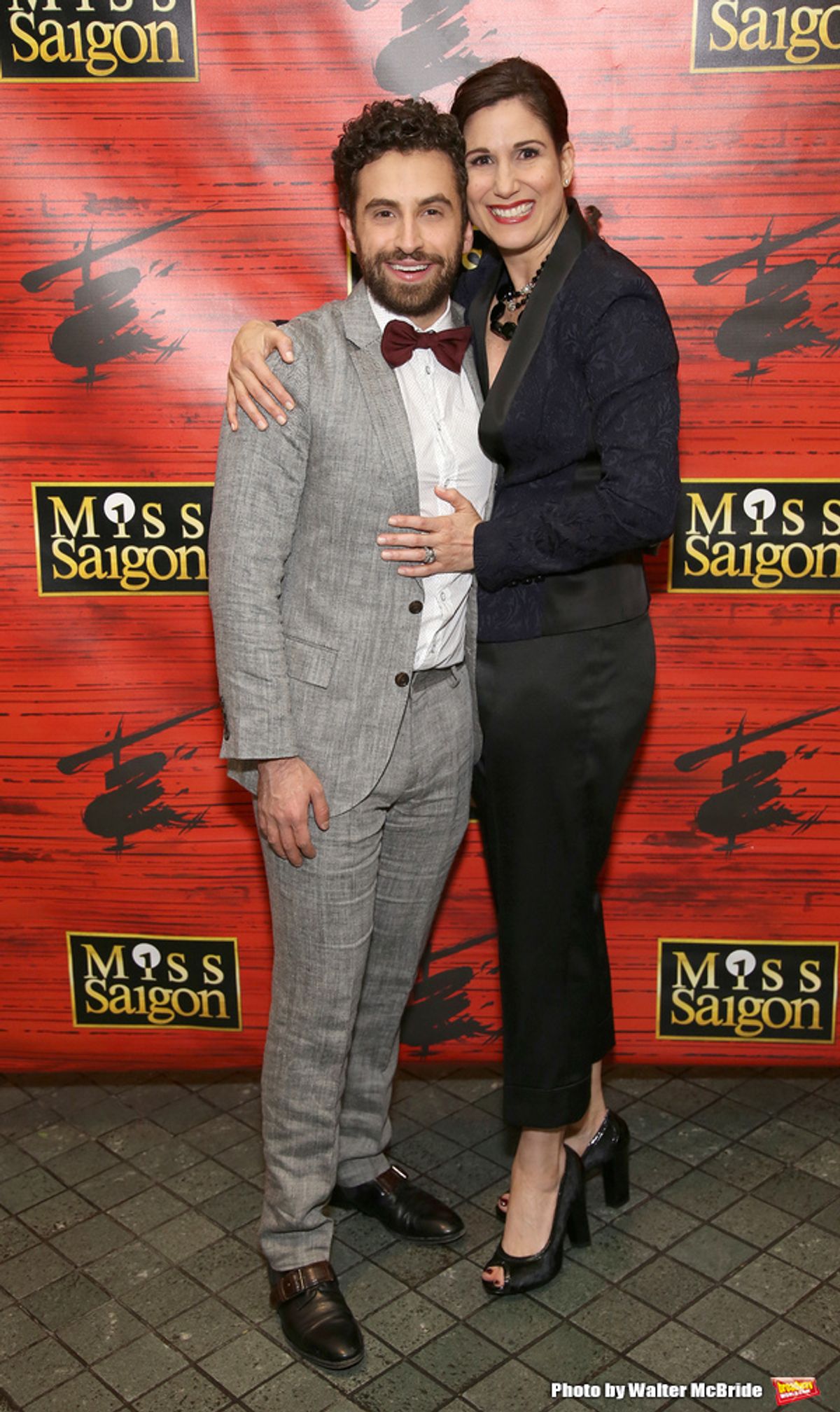 Brandon Uranowitz and Stephanie J. Block  at 