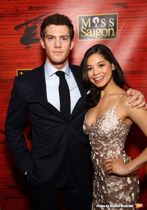 Alistair Brammer and Eva Noblezada @ BroadwayWorld Alistair Brammer and Eva Noblezada Photo