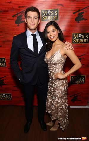 Alistair Brammer and Eva Noblezada @ BroadwayWorld Alistair Brammer and Eva Noblezada Photo
