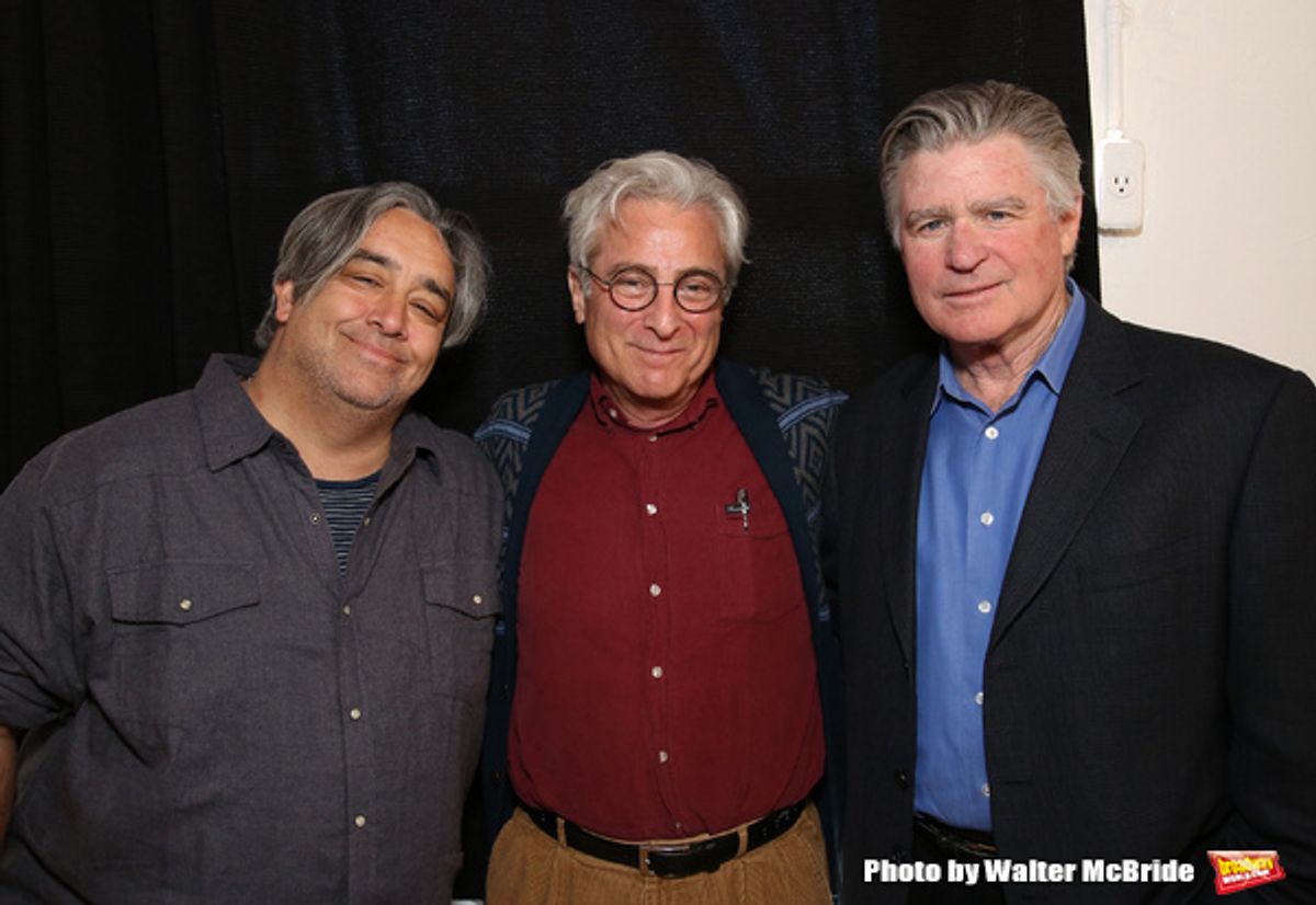 Stephen Adly Guirgis, John Gould Rubin and Treat Williams  at 