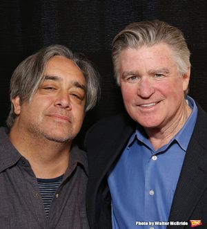 Stephen Adly Guirgis and Treat Williams @ BroadwayWorld Stephen Adly Guirgis and Treat Williams Photo