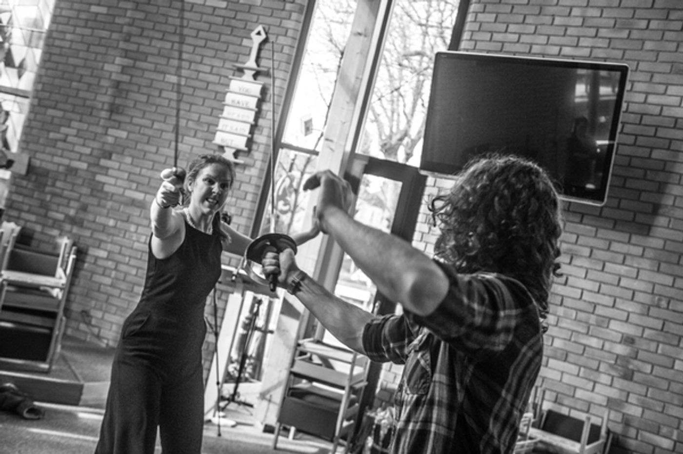 Photo Flash: In Rehearsal with Sh*t-faced Shakespeare's MUCH ADO ABOUT NOTHING  Image