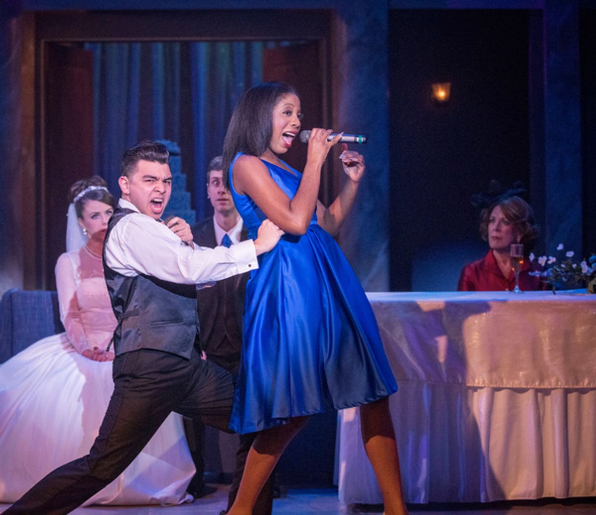 Chris Ramirez and Kimberly Oliver at 