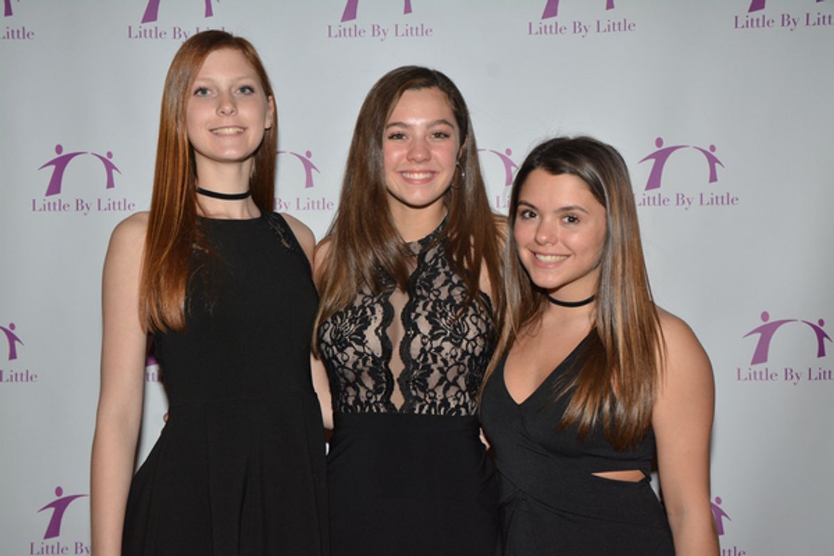 Rachel Labonte, Chloe Lang and Lilyana Milici at 