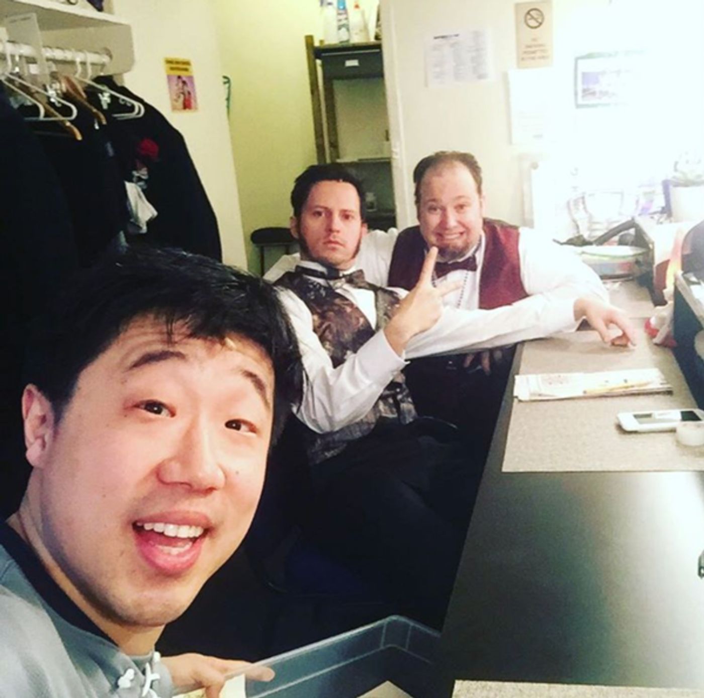 Photo Flash: ANASTASIA and GROUNDHOG DAY Celebrate First Two Show Day, PHANTOM Plays with Snapchat Filters, and More Saturday Intermission Pics! Photo Flash: ANASTASIA and GROUNDHOG DAY Celebrate First Two Show Day, PHANTOM Plays with Snapchat Filters, and More Saturday Intermission Pics! Image