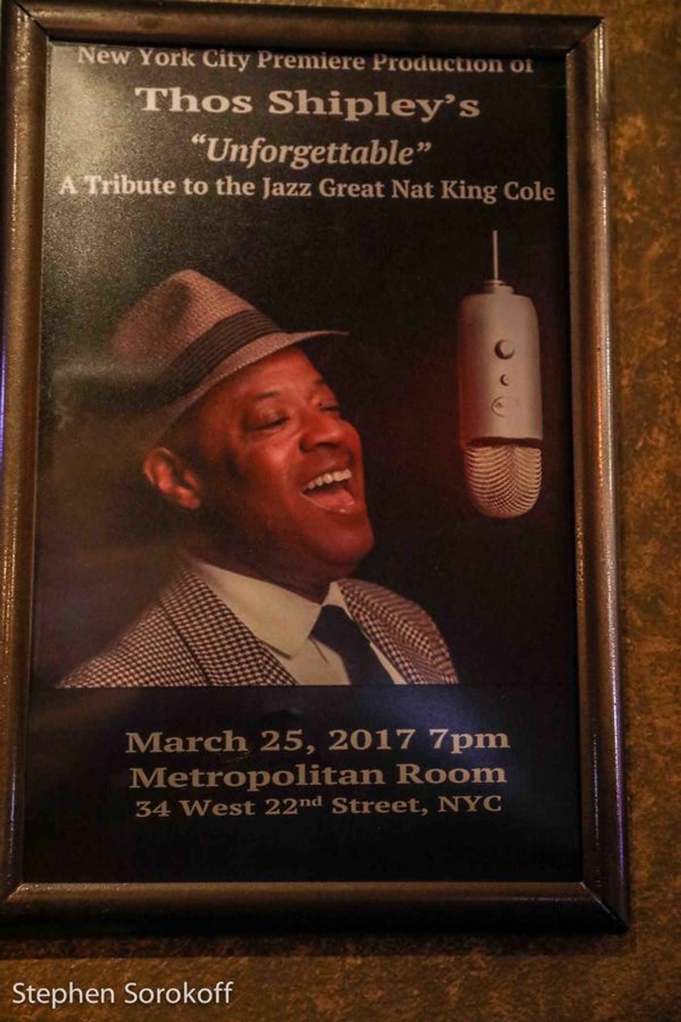 Photo Coverage: Thos Shipley Brings The Music Of Nat King Cole To The Metropolitan Room  Image