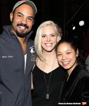 Nicholas Christopher, Katie Rose Clarke and Eva Noblezada @ BroadwayWorld Nicholas Christopher, Katie Rose Clarke and Eva Noblezada Photo