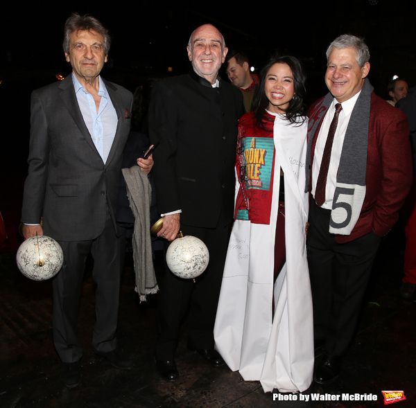 Alain Boubil, Claude-Michel Schonberg, Catherine Ricafort and Cameron Mackintosh Photo