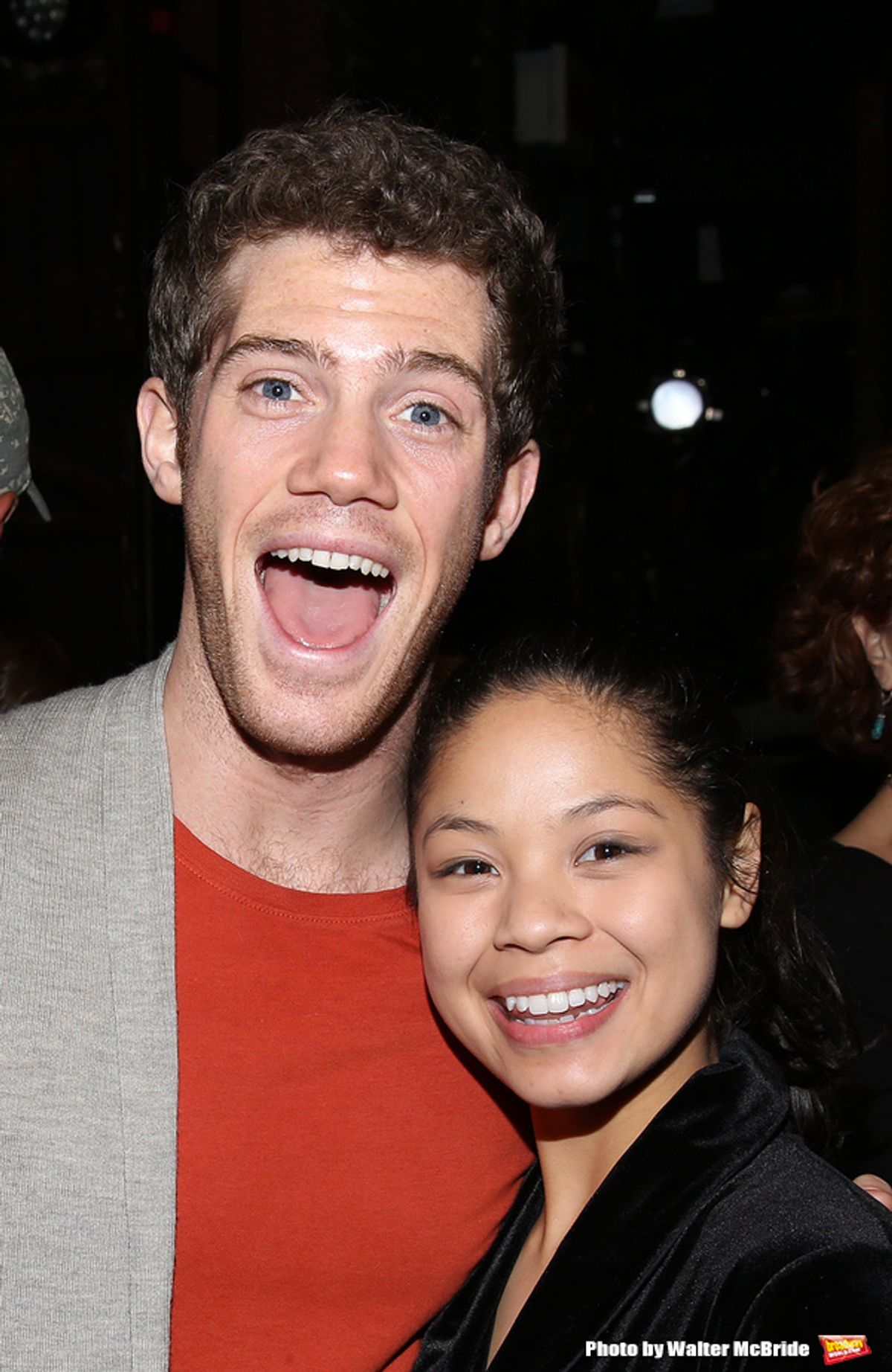 Alistair Brammer and  Eva Noblezada at 