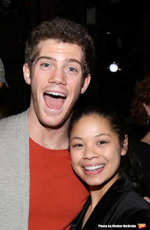 Alistair Brammer and Eva Noblezada @ BroadwayWorld Alistair Brammer and Eva Noblezada Photo
