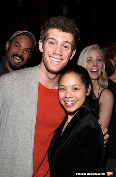 Nicholas Christopher, Alistair Brammer, Eva Noblezada and Katie Rose Clarke  Photo