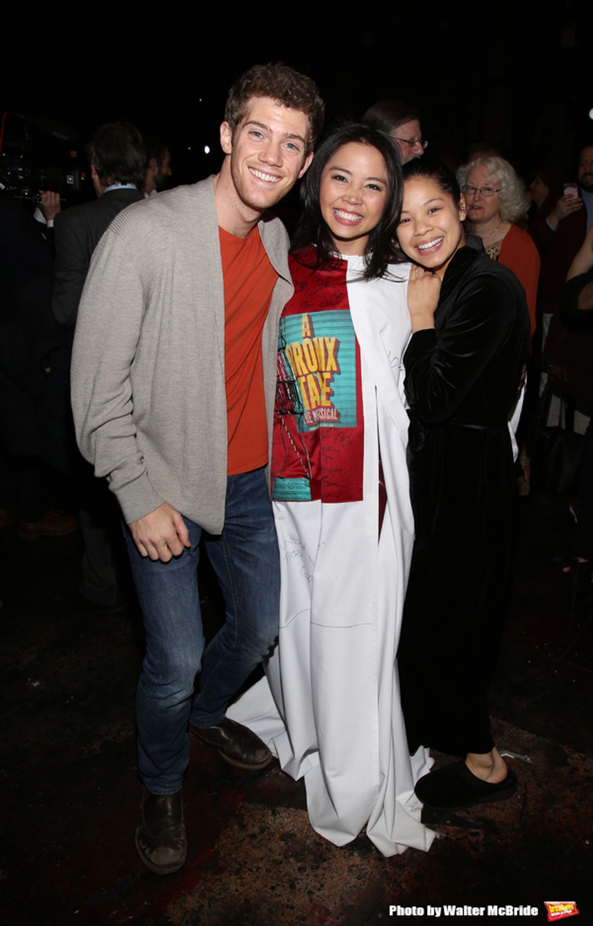 Alistair Brammer, Catherine Ricafort and Eva Noblezada  at 