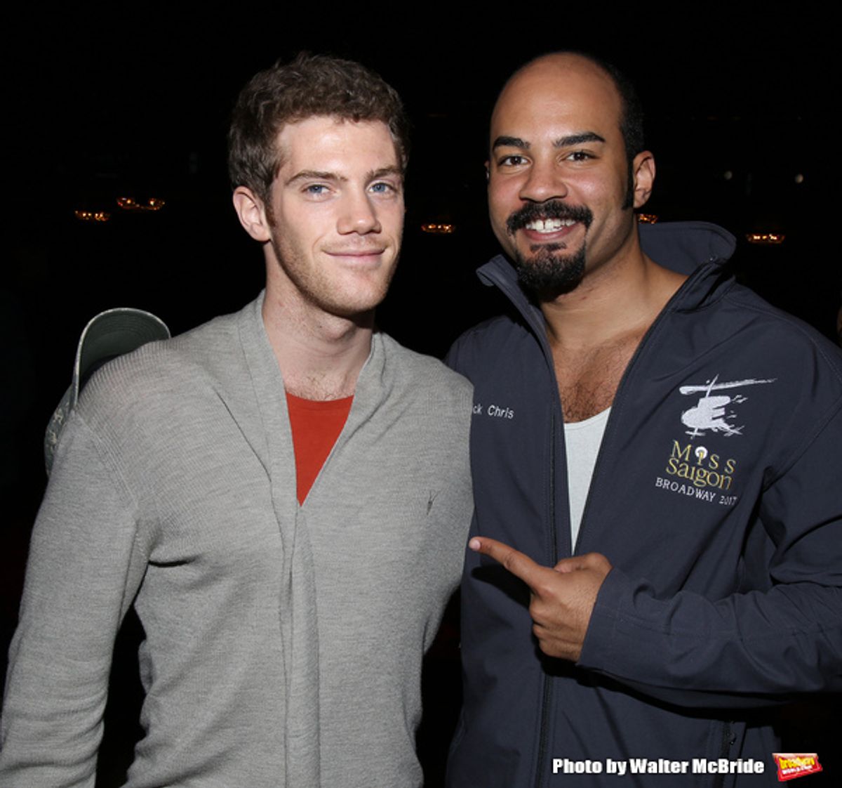 Alistair Brammer and Nicholas Christopher  at 