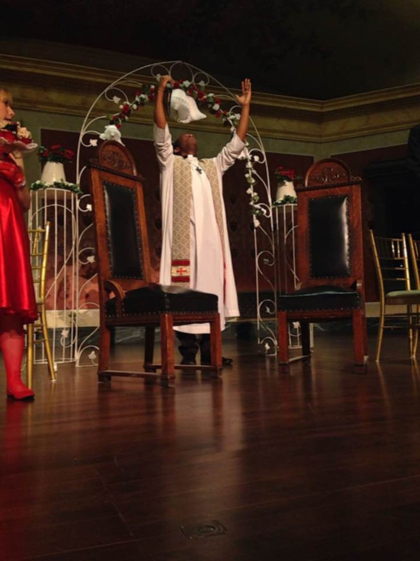 Photo Flash: A Sneak Peak of The Nuptials at TONY N' TINA'S WEDDING!  Image