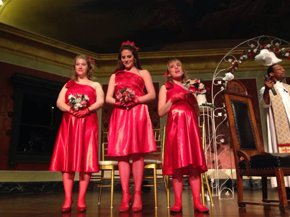 Marina Gulino, Donna Marsala and Connie Macgoni at 