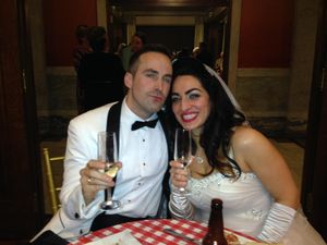 The Groom; Anthony Angelo Nunzio JR.
The Bride; Valentina Lynne Vitale Photo