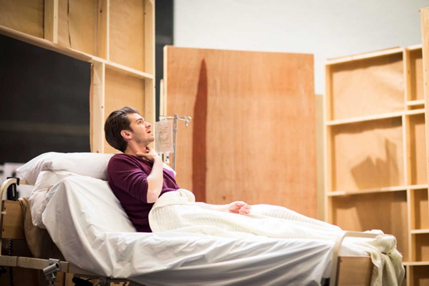 Photo Flash: In Rehearsal with Nathan Lane, Andrew Garfield, and the Cast of ANGELS IN AMERICA  Image