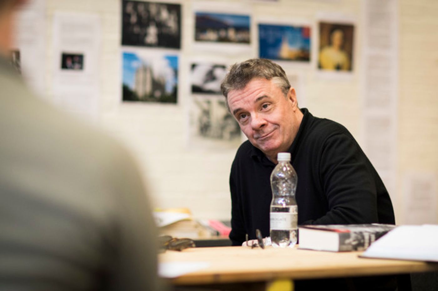 Photo Flash: In Rehearsal with Nathan Lane, Andrew Garfield, and the Cast of ANGELS IN AMERICA  Image