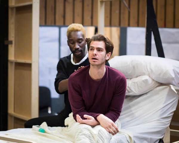 Nathan Stewart- Jarrett and Andrew Garfield Photo