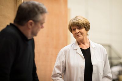 Susan Brown and Nathan Lane Photo