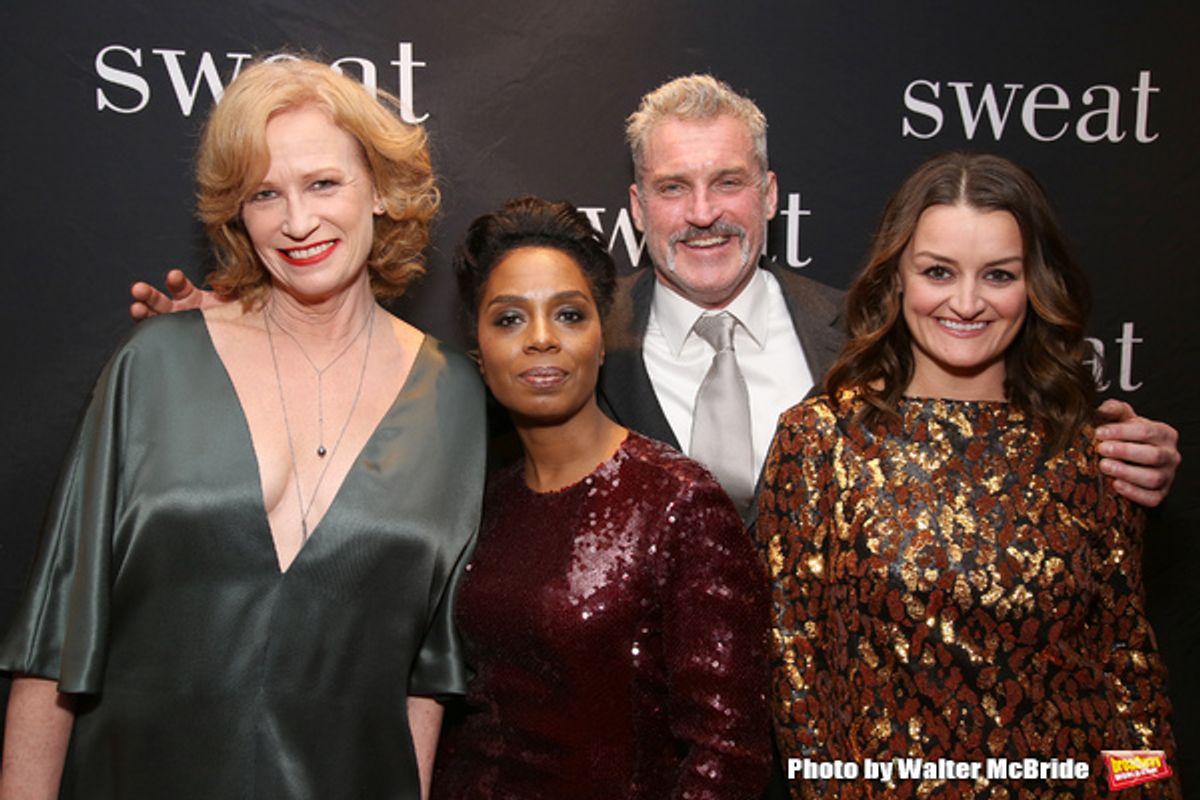 Johanna Day, Michelle Wilson James Colby and Alison Wright at 