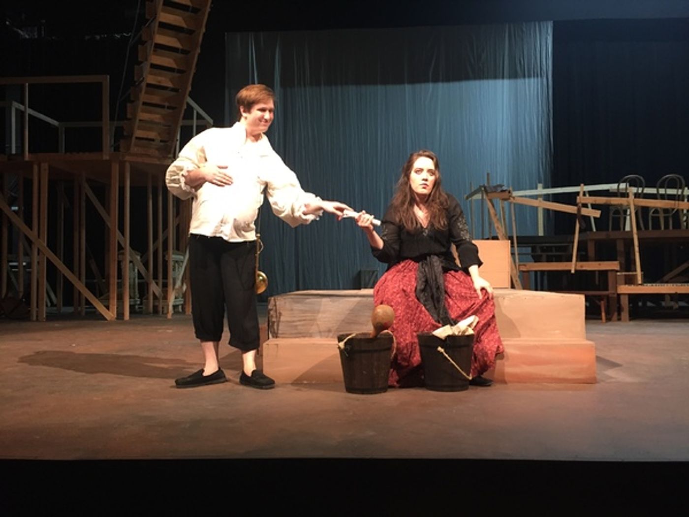 Photo Flash: Windmills and Poetry Fill Capitol City Opera's Man of La Mancha  Image