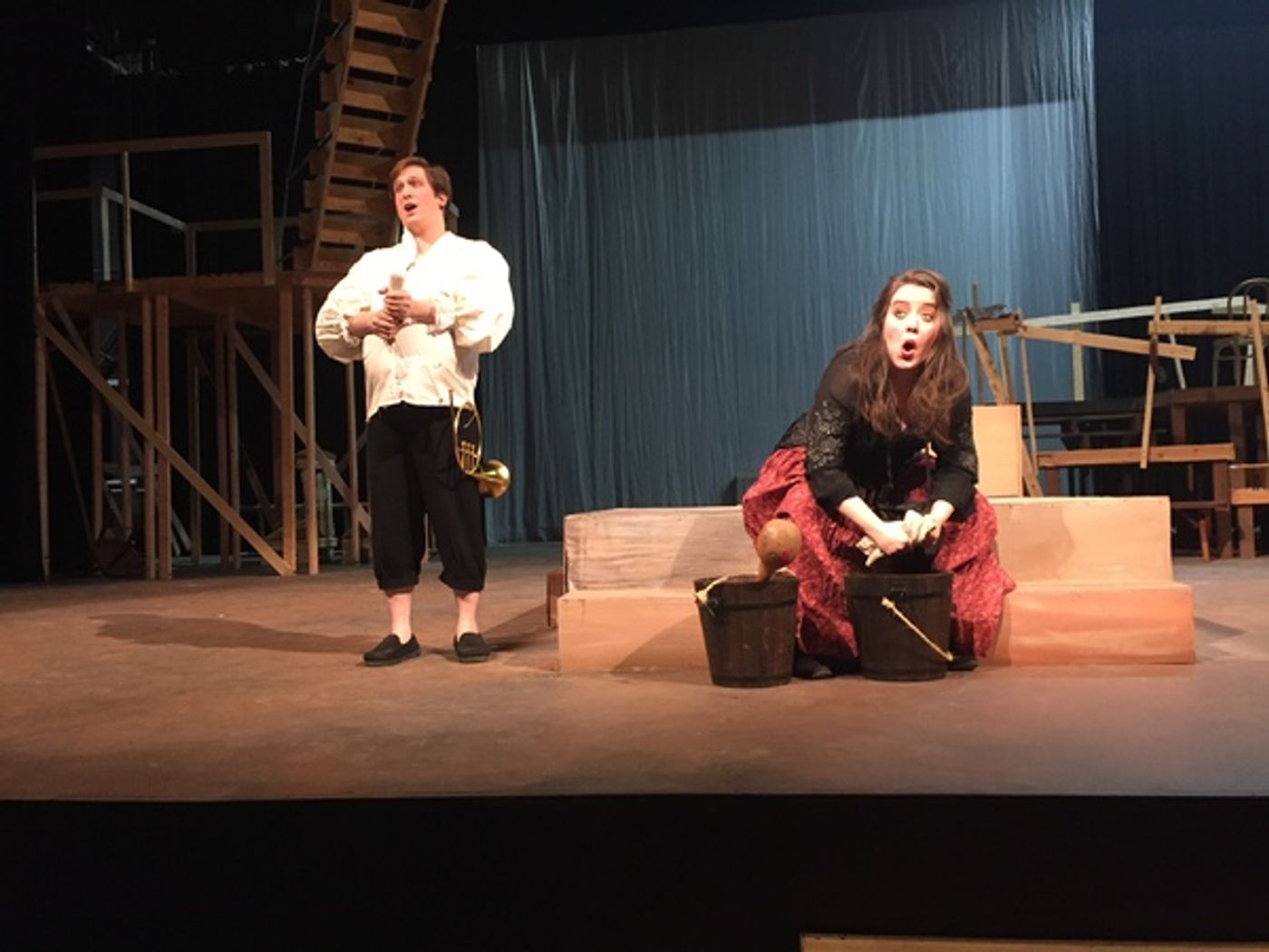 Photo Flash: Windmills and Poetry Fill Capitol City Opera's Man of La Mancha  Image