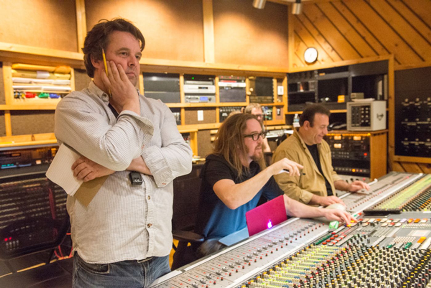 Photo Flash: GROUNDHOG DAY Company Hits the Recording Studio! Photo Flash: GROUNDHOG DAY Company Hits the Recording Studio! Image