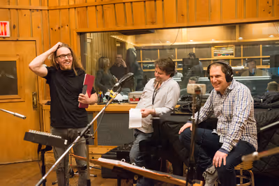 Tim Minchin (music and lyrics), Christopher Nightingale (orchestrations, additional m Photo