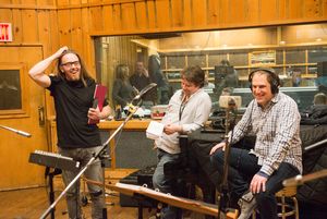Tim Minchin, Christopher Nightingale, and David Holcenberg Photo