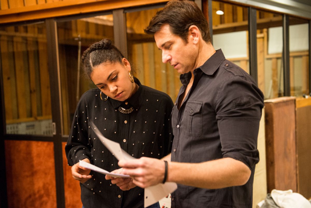 Barrett Doss and Andy Karl at 