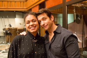 Barrett Doss and Andy Karl @ BroadwayWorld Barrett Doss and Andy Karl Photo