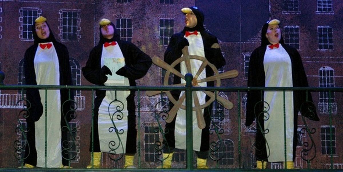 TracyLynn Conner, Samantha Masone, performer and Alyson Leonard at 