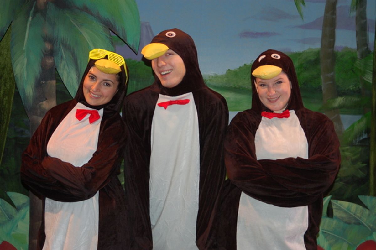 Samantha Masone, performer and Alyson Leonard  at 