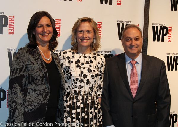 Sandy Ashendorf, Ann Sarnoff and Fernando Garip Photo