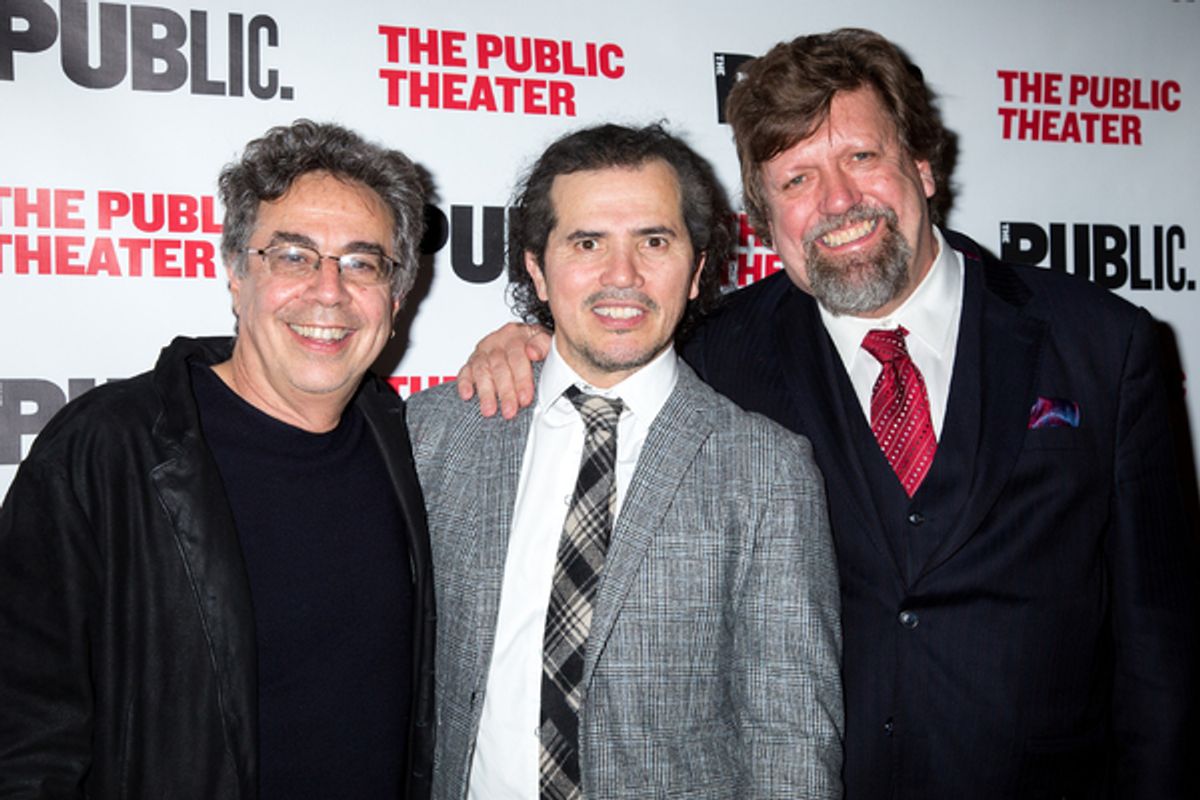 Tony Taccone, John Leguizamo, Oskar Eustis at 