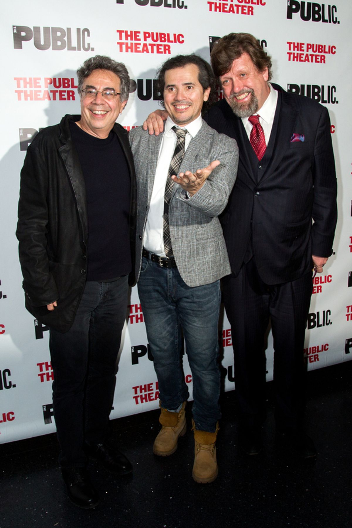 Tony Taccone, John Leguizamo, Oskar Eustis at 