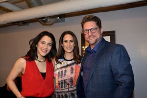 Samantha Massell, Jennifer Diamond and Christopher SIeber Photo