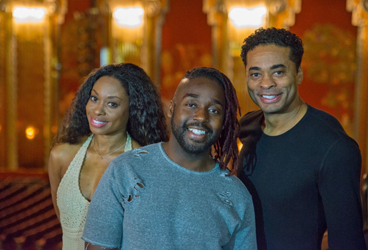 Felicia Boswell, Mykal Kilgore, and Destan Owens at 