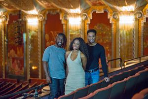 Mykal Kilgoret, Felicia Boswell, and Destan Owens @ BroadwayWorld Mykal Kilgoret, Felicia Boswell, and Destan Owens Photo
